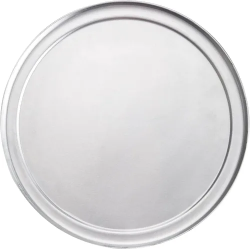Vista 4 de Bandeja plana para pizza, Plateado, 1