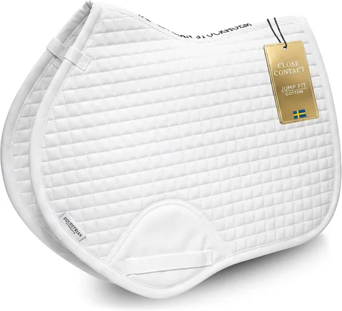 Vista 19 de Equestrian Stockholm Close Contact Horse Saddle Pad for Jumping Negro