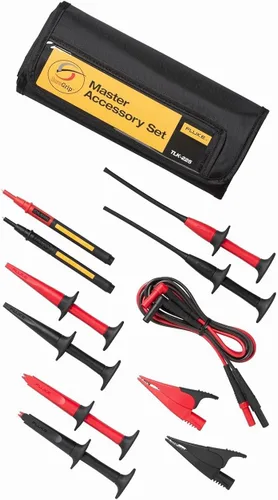 Vista 2 de Fluke TLK291 Juego de cables de prueba con fusible de rotación de fase