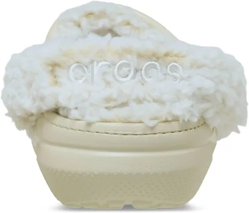 Vista 6 de Crocs - Zuecos clásicos unisex para adultos con forro de vellón, pantuflas mullidas para mujeres y hombres