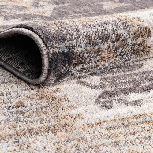 Vista 6 de Unique Loom Eco Southwestern Collection - Alfombra rectangular de 2 pies x 3 pies 0 pulgadas, color gris carbón/marfil