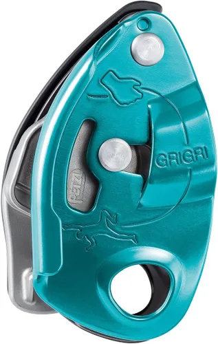 Vista 2 de PETZL GRIGRI Dispositivo de Aseguramiento - Dispositivo de Aseguramiento con Bloqueo Asistido por Leva para Escalada Deportiva, Tradicional