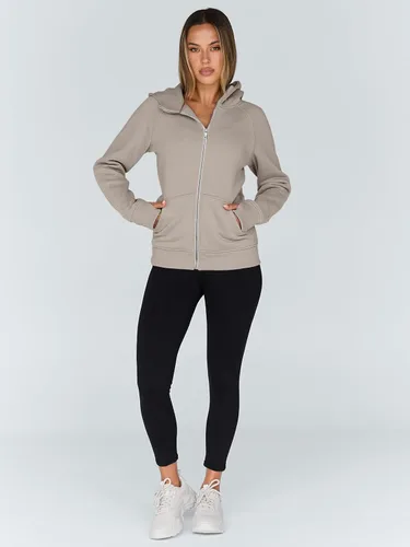 Vista 80 de Trendy Queen Sudaderas con capucha y cremallera para mujer, chaquetas de vellón, talla extragrande, moda de otoño e invierno