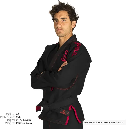 Vista 5 de Sanabul Essentials V.2 Ultra Light BJJ Jiu Jitsu Gi (ver guía especial de tallas)