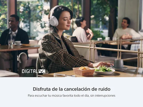 Vista 2 de Sony WH-CH720 Auriculares inalámbricos Bluetooth con cancelación de ruido, micrófono integrado, hasta 35 horas de duración de la batería y carga
