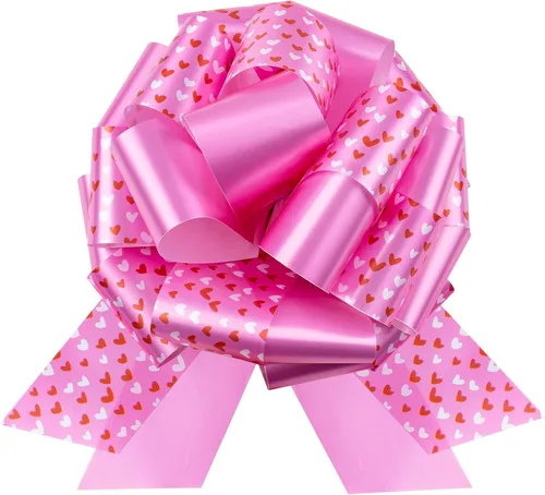 Vista 8 de LeZakaa Lazo de regalo Lagre de 12 pulgadas, lazo para automóvil, lazo grande gigante para decoración de regalos, lazos de cumpleaños para niños