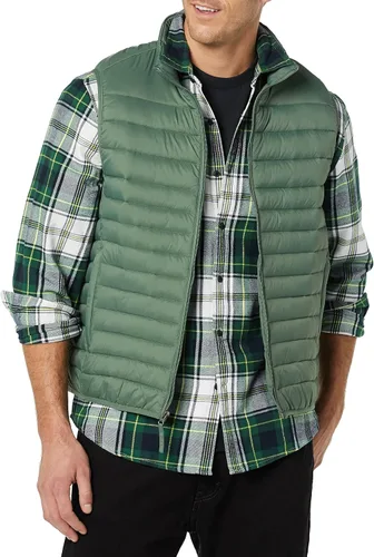 Vista 4 de Tienda Essentials Men's Lightweight Water-Resistant Packable Puffer Vest
