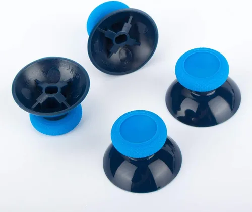 Vista 2 de 4 x Thumbsticks Replacement for Xbox One for PS4 ControllersNot for Scuf PS4 2 Pairs Analog Joysticks Grip Replacement Parts for Xbox One S Slim for