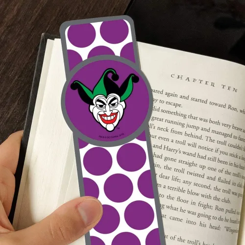 Vista 3 de Batman Joker - Juego de 3 marcadores laminados brillantes