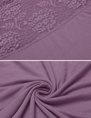 Vista 5 de Zeagoo - Camiseta sin mangas elástica de cuello holgado y fruncido, con drapeado lateral, para mujer