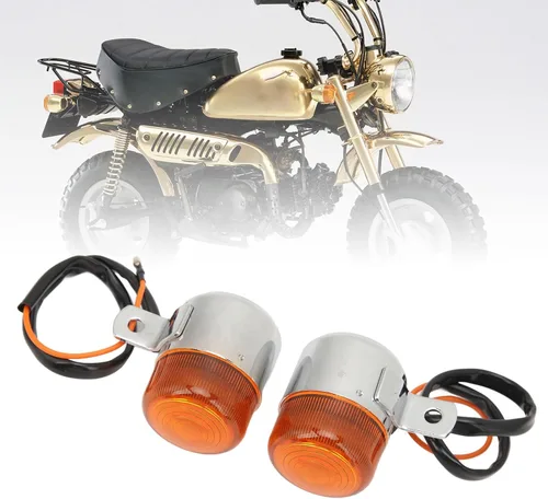 Vista 8 de Luz de giro de motocicleta resistente de alto brillo 6V para CF50 CF70 CT70 ST50 ST70, Z50J?4L