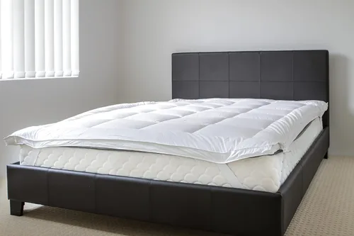 Vista 8 de Pack: 1 Colchón individual (44"x78", 34.92 oz/m2) Cubrecolchón de alpaca real peruana cubierto de algodón Pima peruano 600-Tc +1 Encasement Pima