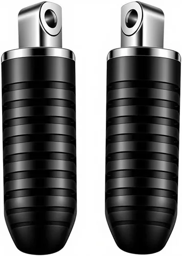 Vista 6 de Estriberas delanteras y traseras de motocicleta compatibles con Suzuki V-Strom DL650 DL1000 GSX1300R Hayabusa 2008-2020 – Reposapiés de aluminio