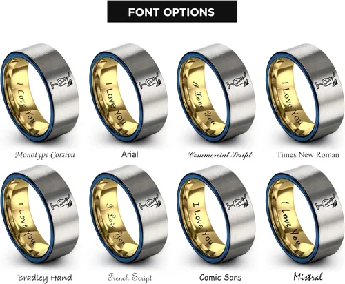 Vista 5 de Anillo de bebida tropical Regalo para fanáticos de las bebidas tropicales pulido pulido hombres y mujeres Amarillo rosa dorado azul plata Banda