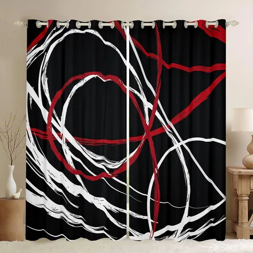 Vista 31 de Cortinas opacas de camuflaje con bandera estadounidense, regalo para niños, cortina de ventana de camuflaje verde con rayas negras, estrellas