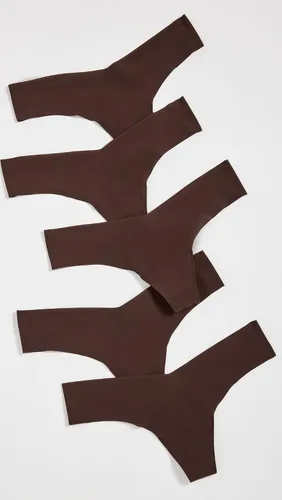 Vista 2 de commando Tanga clásica para mujer, paquete de 5