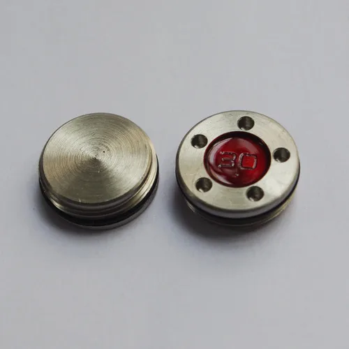 Vista 2 de 2 pesos personalizados de 1.06 oz + llave roja para putters Titleist Scotty Cameron, color rojo
