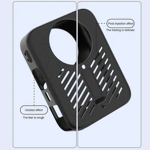 Vista 5 de Funda de silicona para DJJ Osmo 360 con protector de pantalla (paquete de 3), color negro para DJJ Osmo 360