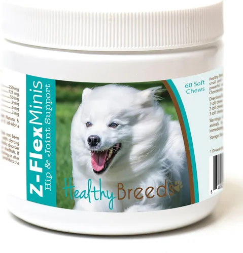 Vista 52 de Healthy Breeds Affenpinscher Z-Flex Minis - Masticables suaves para cadera y articulaciones, 60