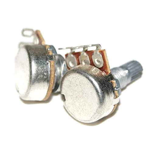 Vista 2 de Piezas de guitarra 2X 4pcs 100K Ohm Mini Control A Potenciómetro para guitarra eléctrica Volumen Pot