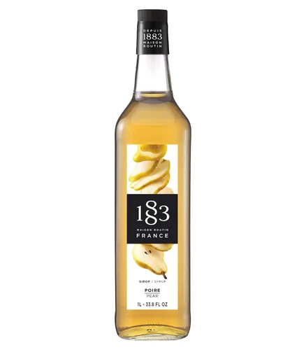 Vista 34 de 1883 Jarabe de Amaretto para bebidas, fabricado en Francia, botella de plástico de 1 litro