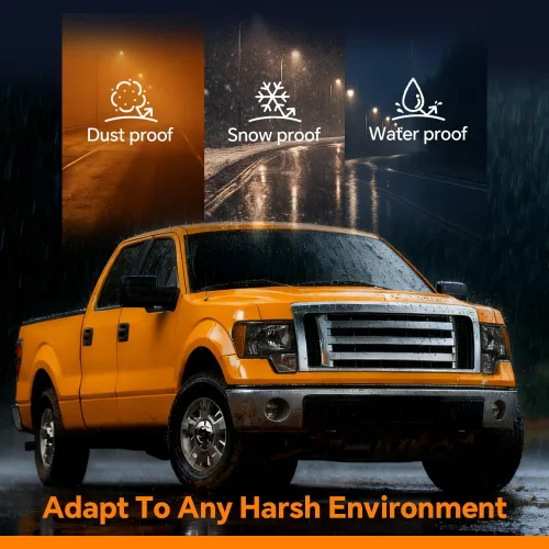 Vista 3 de G-PLUS Conjunto de faros delanteros, compatible con F150 2009 2010 2011 2012 2013 (no compatible con estilo LED, solo se ajusta sin estilo LED)