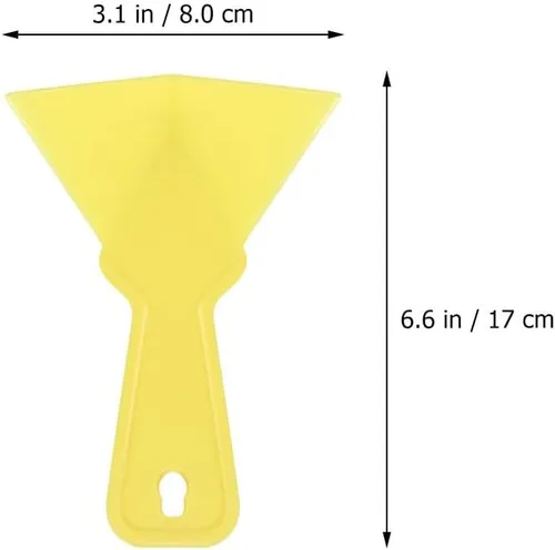 Vista 2 de 12pcs Drywall Corner Tool Cuchillos de esquina para Sheetrock Paleta ligera para remoción Agarre cómodo Diseño reutilizable