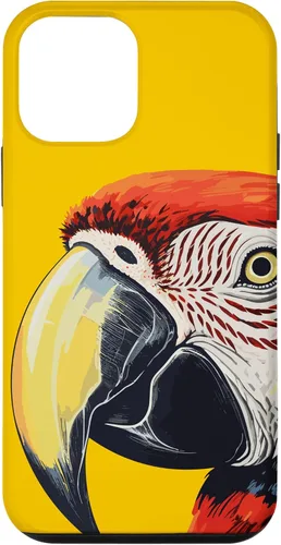 Vista 16 de Funda para iPhone 16 con diseño de guacamayo pájaro