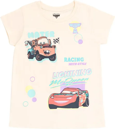 Vista 5 de Disney Lion King Cars Super Kitties Winnie The Pooh Minnie Mouse Paquete de 2 camisetas para bebés y niños grandes (12 meses - 14-16)