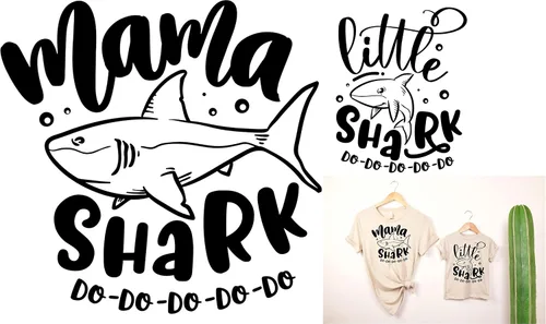 Vista 4 de SEC Apparel Mommy and Me - Parches de vinilo para planchar para camisetas, tela y ropa (Bessed Mama Mama's Blessing)