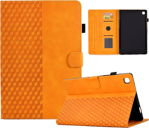 Vista 71 de Funda para Samsung Galaxy Tab S6 Lite 2024/2022/2020 de 10.4 pulgadas SM-P620/P625/P610/P613/P615/P619 de piel sintética, funda magnética con Negro