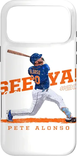 Vista 22 de Funda para iPhone 16 See Ya! Pete Alonso New York MLBPA