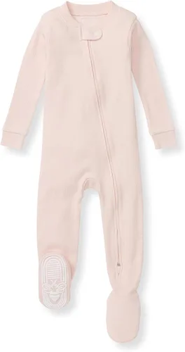 Vista 60 de Burt's Bees Baby Pijama para bebé niña, 100% algodón orgánico, pijama de una pieza, overol diagonal con cremallera, ajuste cómodo