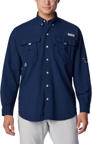 Vista 7 de Columbia PFG Bahama II - Camisa de pesca de manga larga para hombre, SPF 30