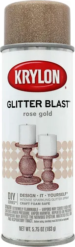 Vista 13 de Krylon K03806A00 Glitter Blast Pintura en aerosol con diamantina para proyectos de manualidades, Rojo Bomba de Cereza, 5.75 oz