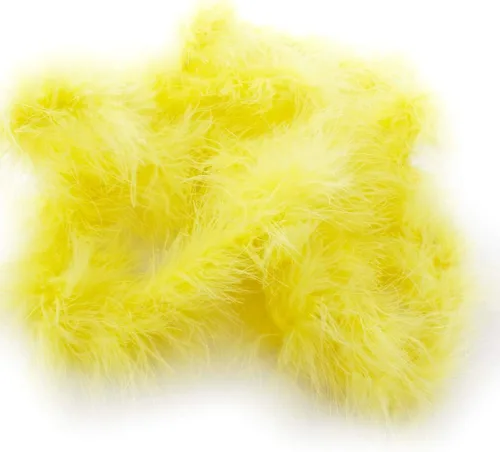 Vista 21 de HairBow Center LLC Boa de plumas de marabú flaco - 2 yardas - Negro