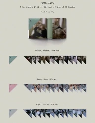 Vista 8 de SEVENTEEN - FML, décimo mini álbum, versión de fotolibro (cubierta B con álbum + beneficio de preorden)