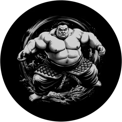 Vista 3 de Sumo Wrestler Japan Sumo Fighter Wrestling Japanese Vintage PopSockets Adhesive PopGrip