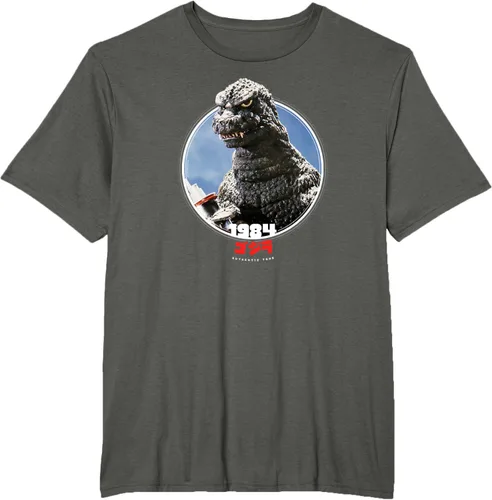 Vista 7 de Godzilla 1984 El regreso de Godzilla Icons of Toho - Camiseta pequeña Negro
