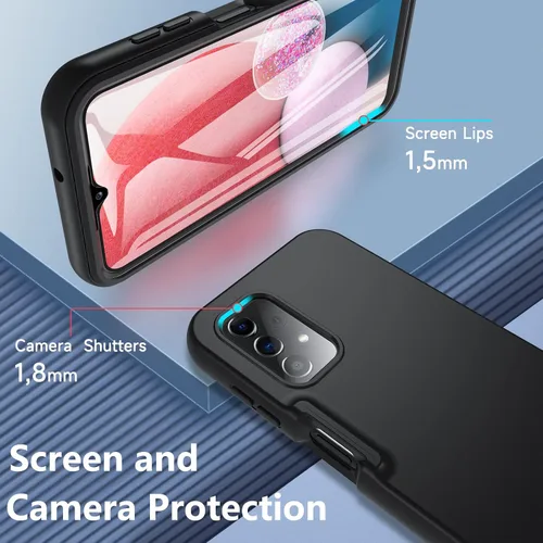 Vista 3 de BESINPO Funda compatible con Gabb Phone 3 Pro, protección de cuerpo completo de grado militar 360 con protector de pantalla integrado, resistente a