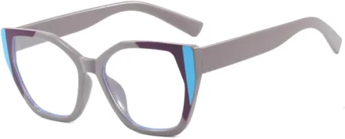 Vista 11 de Gafas retro de ojo de gato anti luz azul gafas de marco a juego