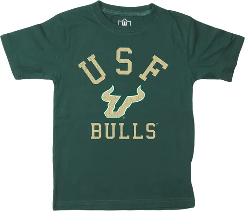 Vista 56 de Wes and Willy Camiseta de algodón orgánico de manga corta para niños de la NCAA