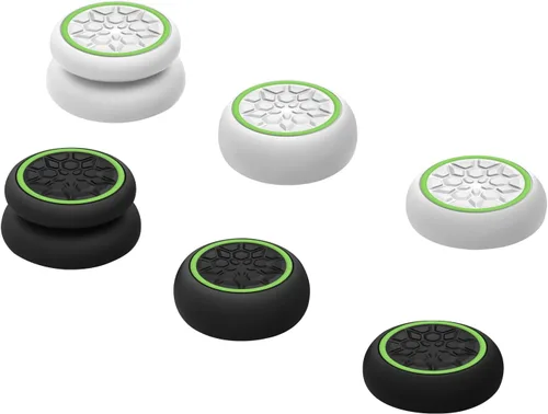 Vista 13 de Thumb Grips Caps Performance Joystick Cover Controller for CQC FPS Games, Compatible with PS5, PS4, Xbox Series X/S,Xbox One,Switch Pro,3Pairs(6pcs)