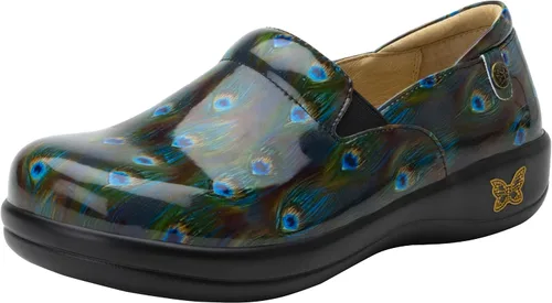 Vista 61 de Zuecos profesionales Alegria, Keli para mujer Cristal de plomo Azure