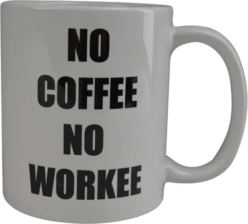 Vista 2 de Rogue River Tactical La mejor taza de café divertida, sin café, sin trabajo, gran idea de regalo para el hogar o el trabajo, oficina, fiesta, jefe
