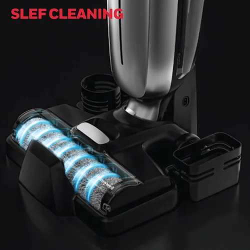Vista 8 de Honeywell FC15 Ultamax Elite - Aspiradora inalámbrica en seco y húmedo, limpiador de pisos, 3 en 1: spray de precisión, limpieza eléctrica