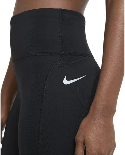 Vista 4 de Nike Fast - Leggings cortos para correr de tiro medio para mujer