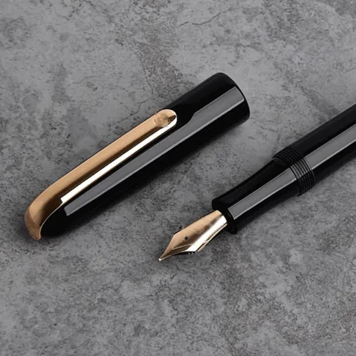 Vista 6 de Bolígrafos vintage, pluma estilográfica, herramienta de escritura de punta fina para zurdos y diestros, bolígrafos de escritura elegantes