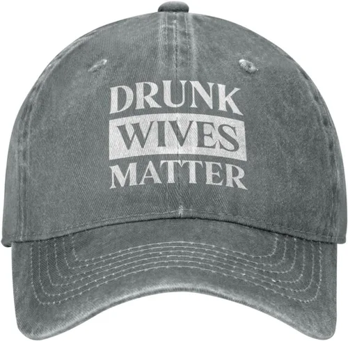 Vista 8 de Funny Gift Hat Drunks Wives Matter Hat for Men Baseball Hat Vintage Cap