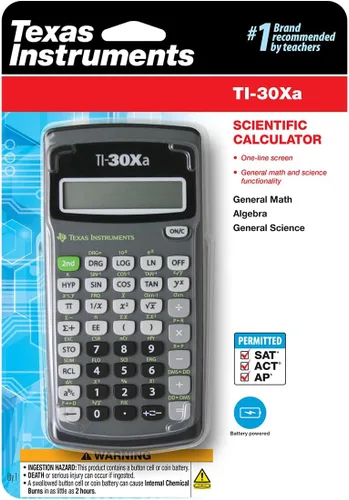 Vista 8 de Texas Instruments TI 30Xa Calculadora científica